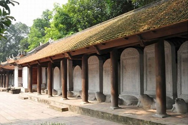 Les stèles sur tortues du Temple de la Littérature - Quốc Tử Giám